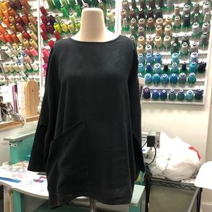 Elizabeth Suzann Harper Long Sleeve Linen Tunic